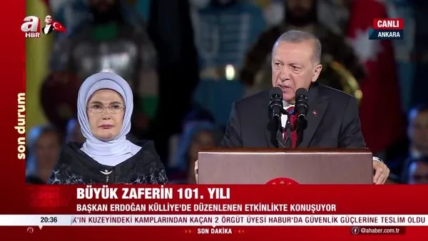 SON DAKİKA | Külliye'de 30 Ağustos Zafer Bayramı Konseri! Başkan Erdoğan'dan önemli açıklamalar | Video