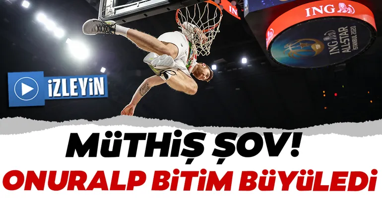 Smaç yarışmasının galibi Onuralp Bitim