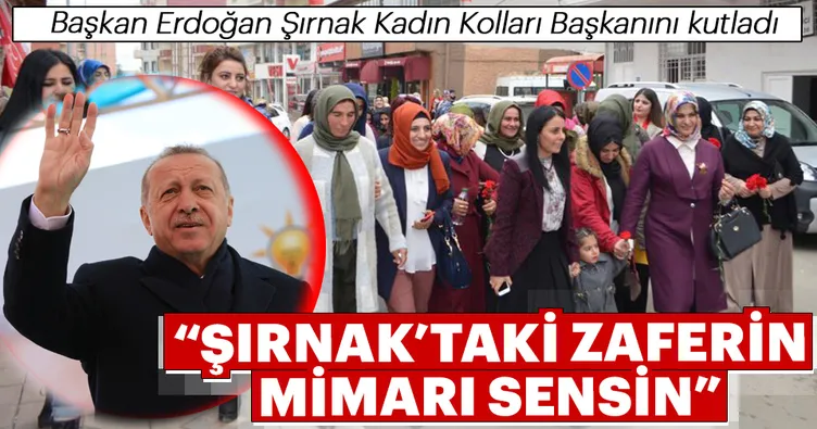 Şırnak’taki zaferin ortağı sensin