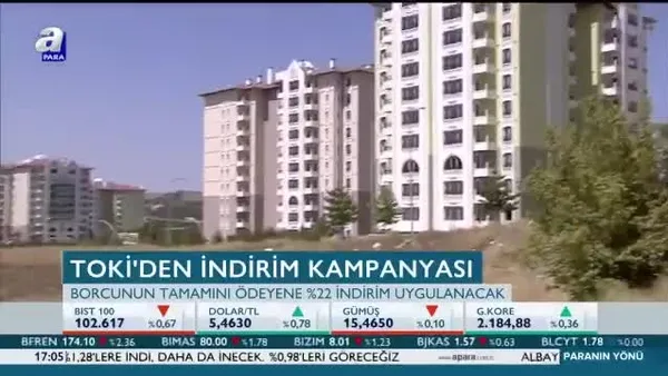TOKİ'den indirim kampanyası