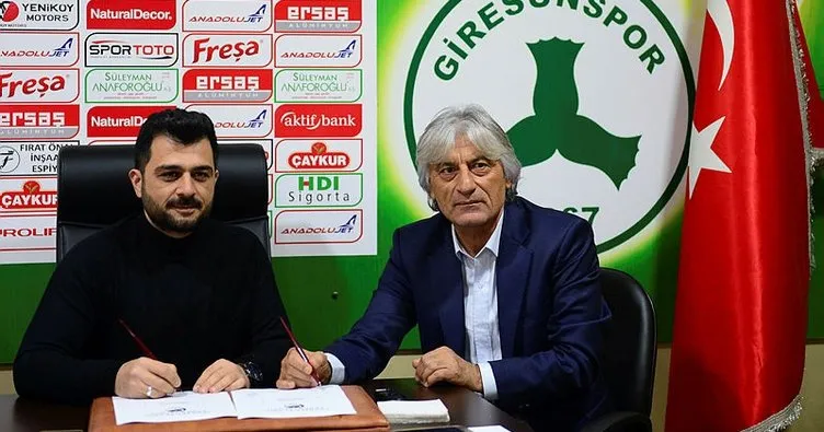 Giresunspor, Kemal Kılıç ile sözleşme imzaladı