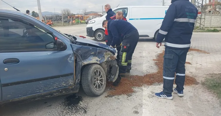 Tavşanlı’da trafik kazası: 3 yaralı