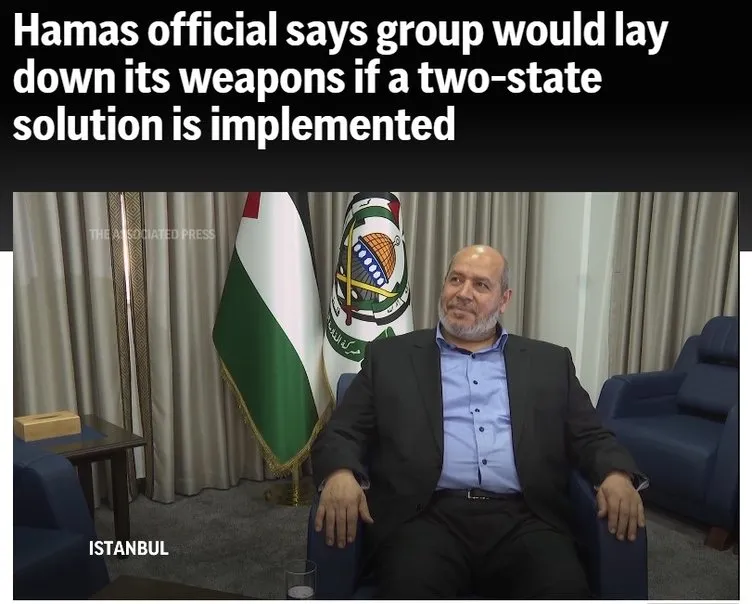 Uluslararası ajans son dakika koduyla geçti! Hamas dünyaya duyurdu: Silah bırakma şartları belli oldu!