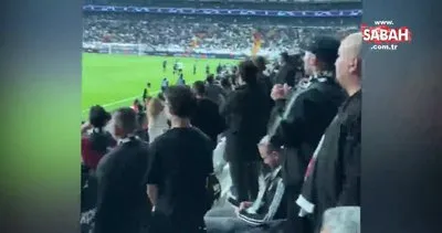Beşiktaş taraftarı devre arasında futbolcuları alkışlayarak gönderdi!
