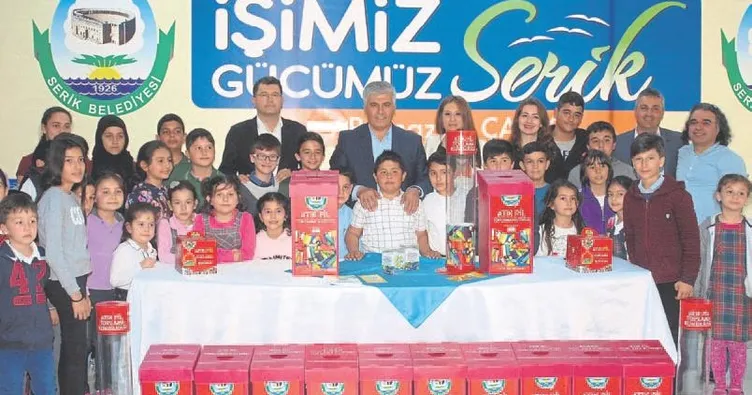 Serik’te atık pil eğitim toplantısı