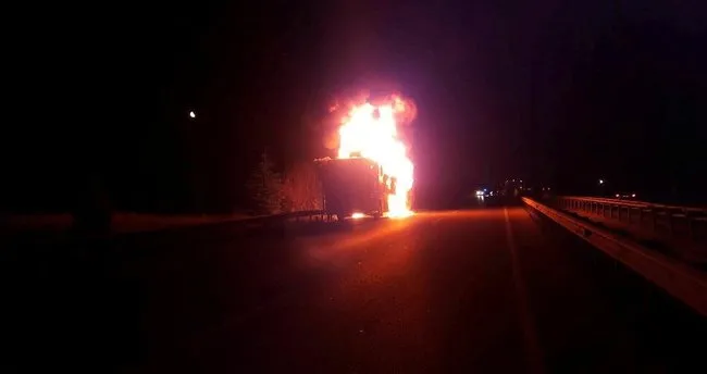 Eskisehir De Yolcu Otobusu Yandi Son Dakika Haberler
