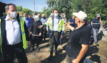 Sel bölgesinde yaralar sarılacak