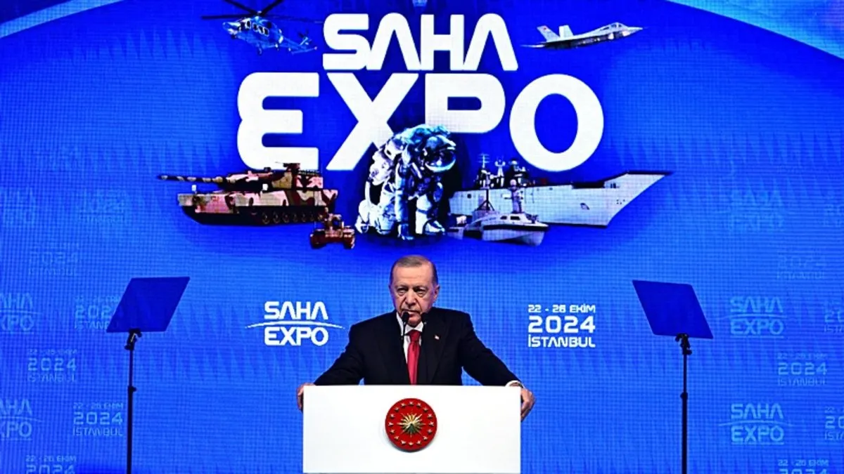 SON DAKİKA! Başkan Erdoğan'dan Savunma Sanayii Fuarı'nda net mesaj: Bize geri adım attıramazlar