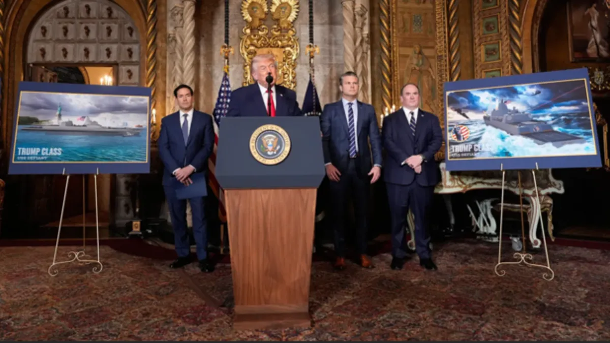 ABD ‘altın filo’ inşa ediyor: Yeni savaş gemileri ‘100 kat daha güçlü’ olacak ABD ‘altın filo’ inşa ediyor: Yeni savaş gemileri ‘100 kat daha güçlü’ olacak