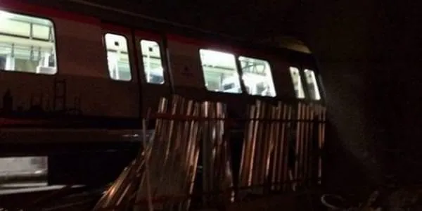 Hacıosman - Yenikapı metrosunda korkunç olay