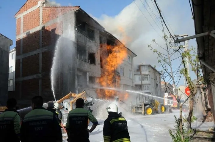Eskişehir’de doğalgaz borusu patladı