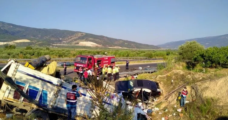 Aydın’da yürekleri yakan kaza: 2 ölü 4 yaralı!