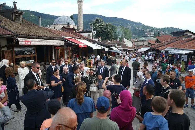 Emine Erdoğan, Başçarşı'yı gezdi