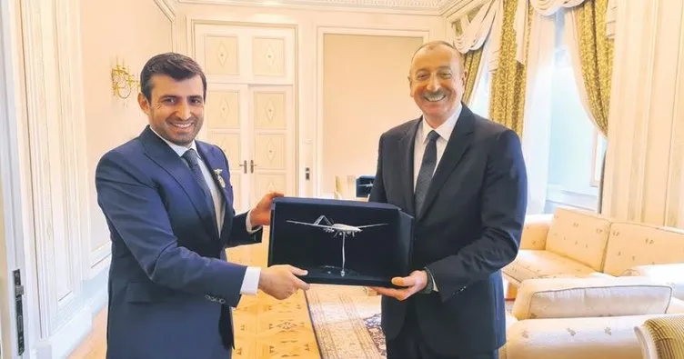 Aliyev’den Selçuk Bayraktar’a Karabağ nişanı