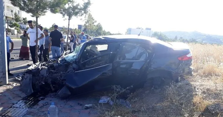 Diyarbakır’da korkunç kaza: 1’i ağır 4 yaralı