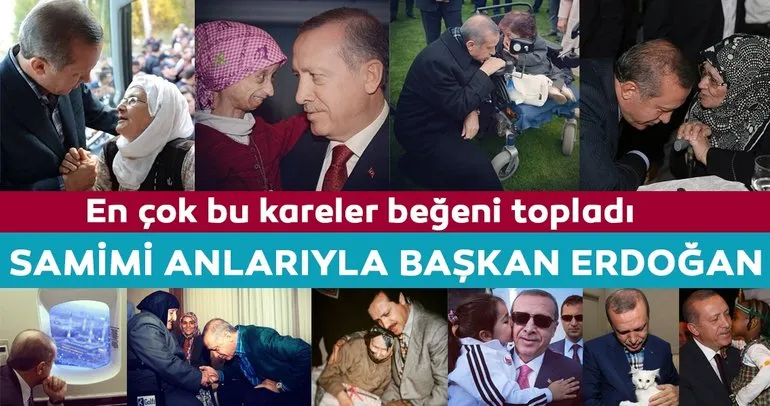 En beğenilen fotoğraflarıyla ’Başkan Erdoğan’