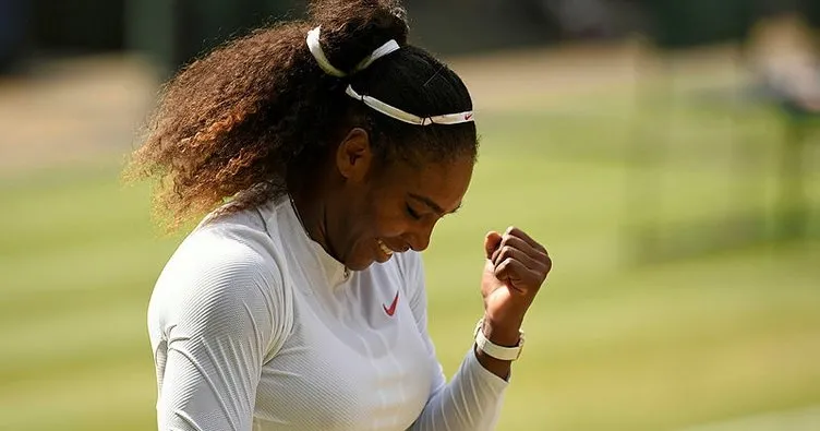 Wimbledon’da Serena Williams finalde