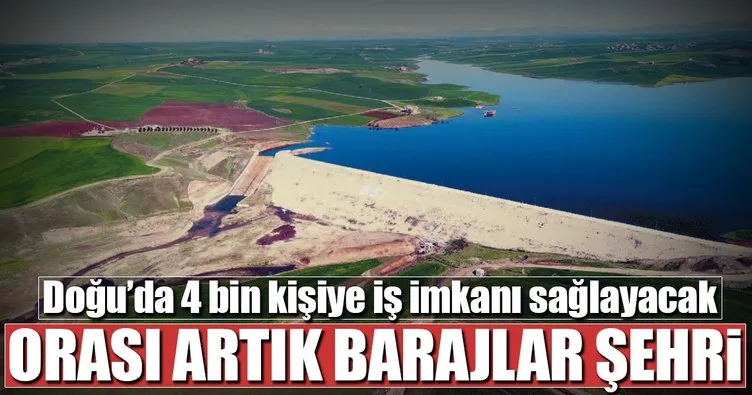 Diyarbakır artık barajlar şehri...