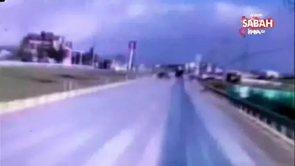 Kastamonu'da 3 askerin hayatını kaybettiği trafik kazası güvenlik kamerasında
