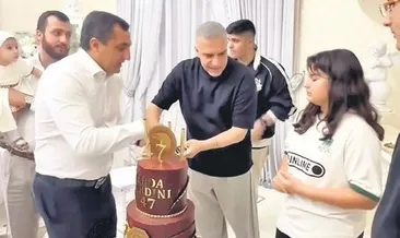 47. yaş gününe sürpriz kutlama