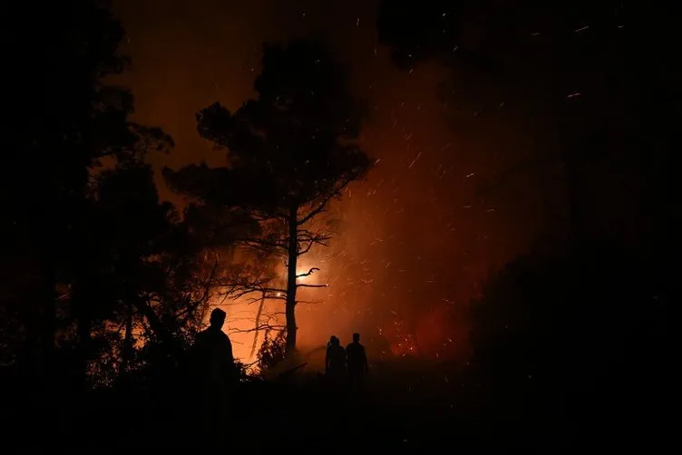 Yangınla mücadele sürüyor! Dünyanın manşetinde Çanakkale var