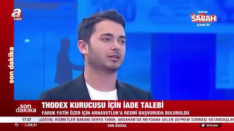 Son dakika: Thodex kurucusu Faruk Fatih Özer için iade talebi | Video