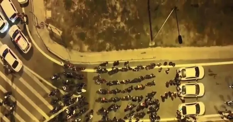 Eyüpsultan’da dron destekli trafik denetimi: 58 gözaltı