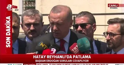 Başkan Erdoğan: Aracın içinde bomba olduğu belli, terörle bağlantısı var