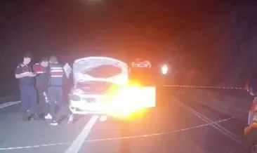 Mersin'de feci kaza! Otomobil park halindeki kamyona çarptı: 1 kişi hayatını kaybetti #mersin