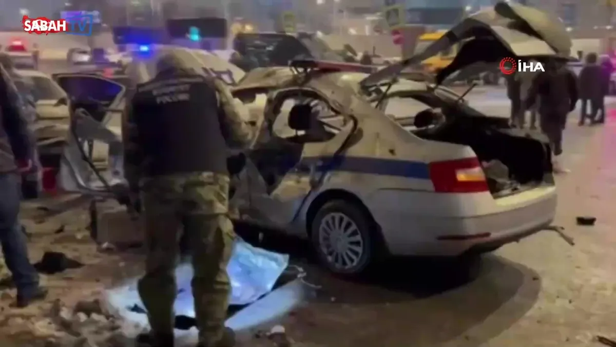 Rusya’da devriye aracına bombalı saldırı: 1 ölü | Video videosunu izle Rusya’da devriye aracına bombalı saldırı: 1 ölü | Video videosunu izle