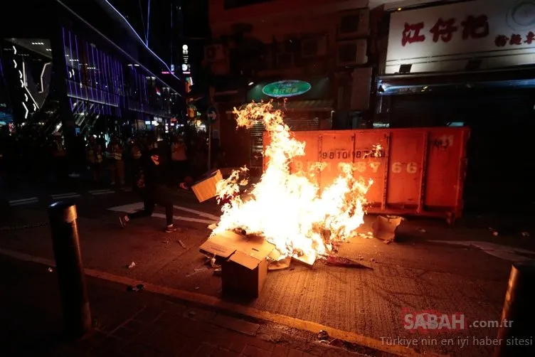 Hong Kong’da protestolar hız kesmeden devam ediyor
