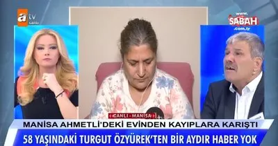 Müge Anlı’da 7 kez evlenen kadından şok sözler! Son koca Turgut Özyürek, cinayete mi kurban gitti?  18 Kasım 2019 Pazartesi