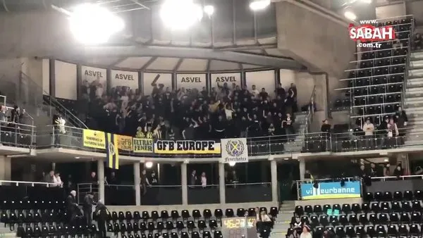 Fenerbahçe tribünü, Asvel deplasmanı için Lyon’da