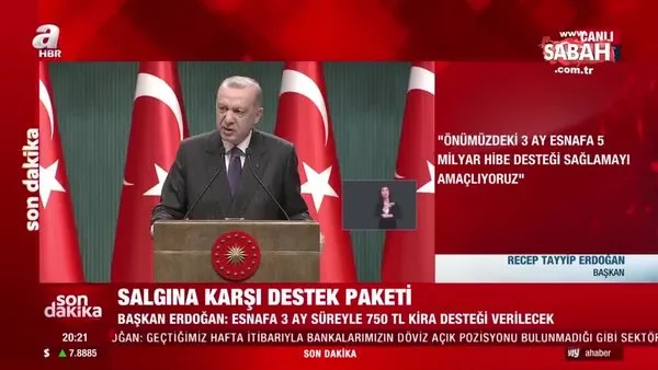 Son dakika haberi: Başkan Erdoğan’dan sokak kısıtlaması açıklaması | Video