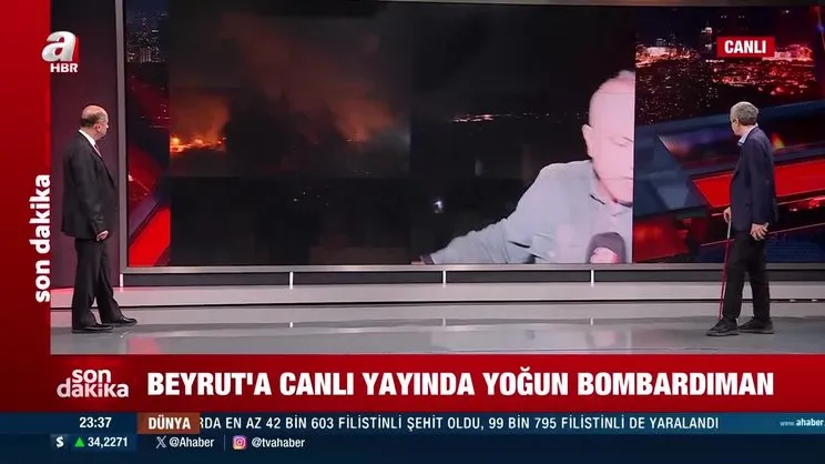 Son dakika: İsrail Beyrut’u bombalıyor: Bölgeden dumanlar yükselmeye başladı!