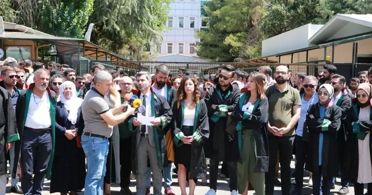 Diyarbakır’da, avukat cinayetine tepki gösterildi