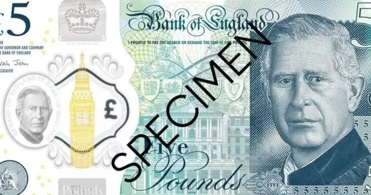 İngiltere Kralı III. Charles’ın yer aldığı banknotlar ilk kez görücüye çıktı