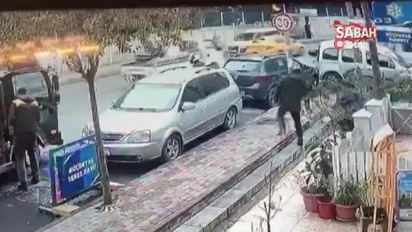 İstanbul’da lüks cipe silahlı saldırı kamerada | Video