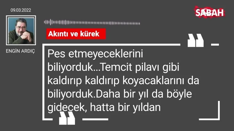 Engin Ardıç | Akıntı ve kürek