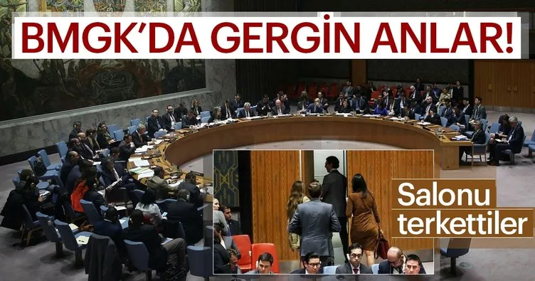 BM'de gergin anlar
