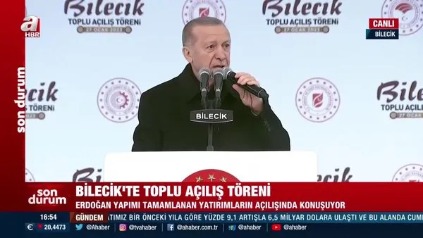 Son Dakika: Başkan Erdoğan’dan Balıkesir’de Toplu Açılış Töreni’nde önemli açıklamalar | Video