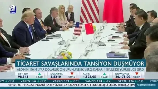 Ticaret savaşlarında tansiyon düşmüyor