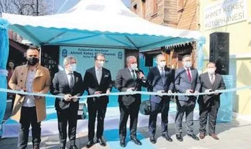 Ahmet Kekeç Kütüphanesi açıldı
