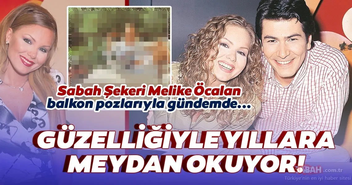 Sabah Şekeri Melike Öcalan balkon pozları ile sosyal medyanın ilgi