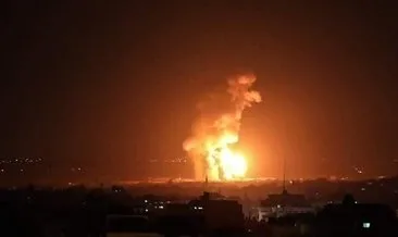 İsrail’den abluka altındaki Gazze Şeridi’ne hava saldırısı!