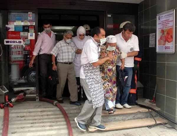 Özel Çapa Hastanesi'nde yangın