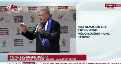 Cumhurbaşkanı Erdoğan, İstanbul Tuzla’da vatandaşlara hitap etti 29 Mart Cuma 2019