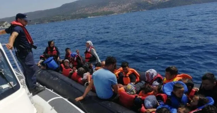 Didim’de 132 düzensiz göçmen yakalandı