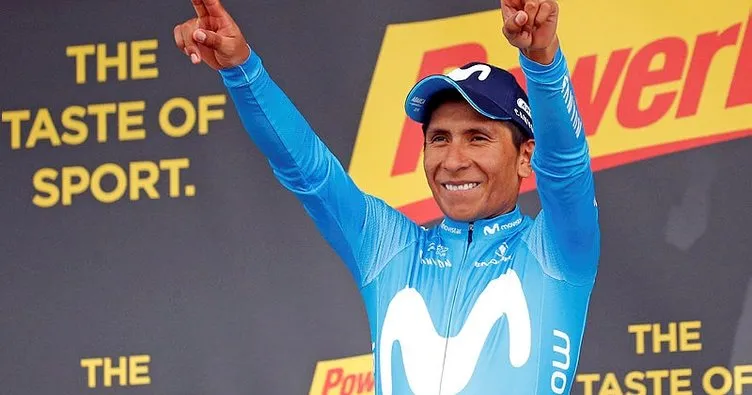 Fransa Bisiklet Turu’nun 17. etabında kazanan Nario Quintana