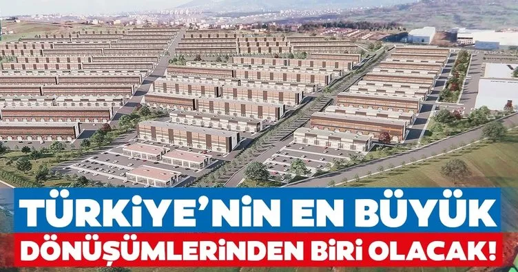 Bakan Kurum, Türkiye’nin en büyük sanayi dönüşümlerinden biri olacak alanı inceledi!